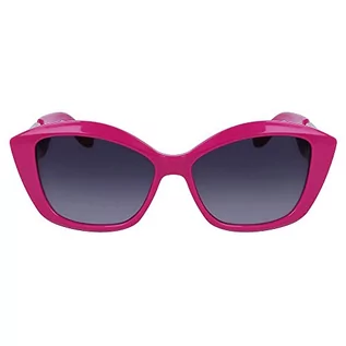 Okulary przeciwsłoneczne - KARL LAGERFELD KL6102S Okulary, Fuchsia, 56/15/140 dla kobiet, Fuchsia, 56/15/140 - grafika 1