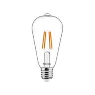 Żarówki LED - GREENLUX Żarówka Filamentowa ST64 7W gruszka 2700K przezroczysta - miniaturka - grafika 1