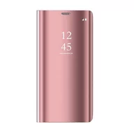 Etui i futerały do telefonów - Samsung Pokrowiec Smart Clear View do S9 Plus G965 różowy - miniaturka - grafika 1