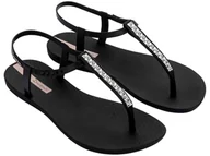 Klapki i japonki damskie - IPANEMA Class Chic Sandal Fem, japonki damskie, 40 EU, Czarny (Black), 40 EU - miniaturka - grafika 1