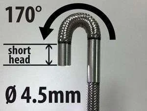 Hubitools Wideoskop - kamera inspekcyjna  4.5 mm, obracana kamera HU23079 - Kamery inspekcyjne - miniaturka - grafika 3