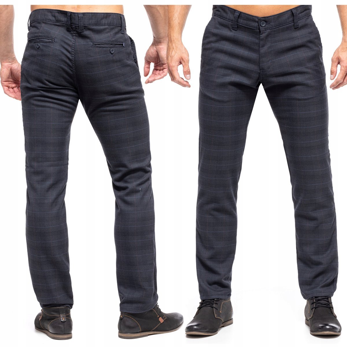 SPODNIE MĘSKIE CHINOSY VANKEL JEANS 097 - 88cm/L32