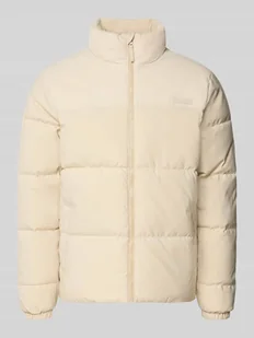 Kurtka pikowana ze stójką i wpuszczanymi rękawami - Kurtki męskie - miniaturka - grafika 1