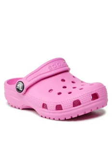 Crocs Klapki Classic Clog T 206990 Różowy - Buty dla dziewczynek - miniaturka - grafika 1