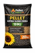 Materiały opałowe - Palimy.net Pellet Łupina Słonecznika 19 MJ 1000 kg - miniaturka - grafika 1