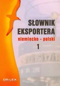 Książki do nauki języka niemieckiego - Słownik Eksportera Niemiecko-Polski 1 - miniaturka - grafika 1