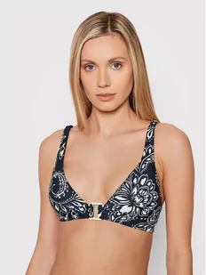 Seafolly Góra od bikini Folklore Longline 31268-933 Granatowy - Stroje kąpielowe - miniaturka - grafika 1