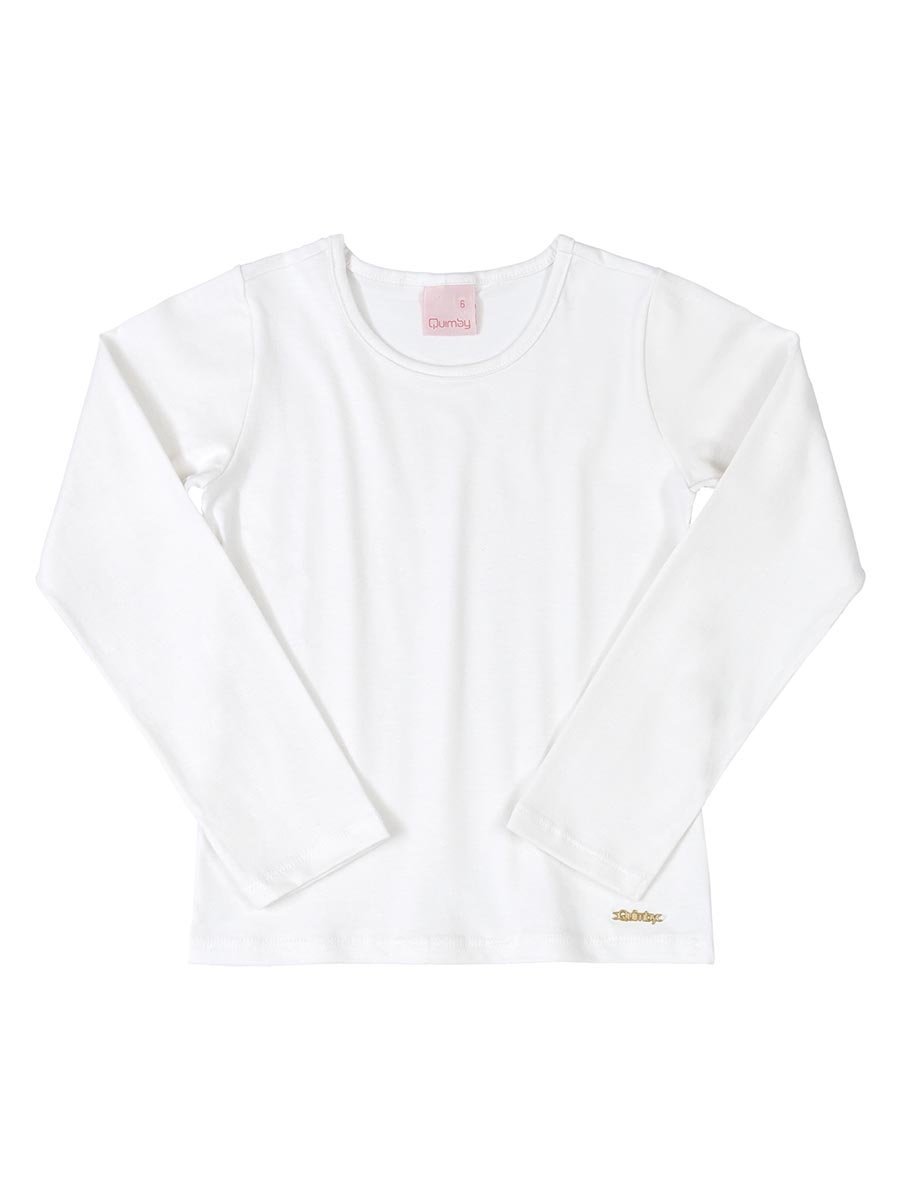 Bluzka dziewczęca z długim rękawem Quimby r.92