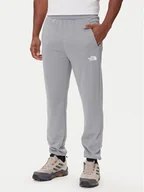 Spodnie sportowe męskie - The North Face Spodnie dresowe Reaxion 2.0 NF0A8DRS Szary Regular Fit - miniaturka - grafika 1