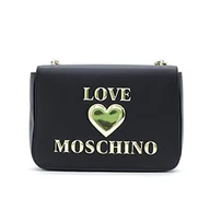 Torebki damskie - Love Moschino Damska torba na ramię Borsa a Spalla Da Donna, kolekcja wstępna jesień zima 2021, M, Czarny, Medium - miniaturka - grafika 1