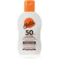 Balsamy i kremy do opalania - MALIBU Very High Sun Protection Lotion SPF50 UVA UVB sunscreen 200 ML 3227568 - miniaturka - grafika 1