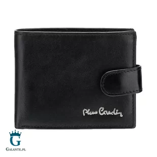 Mały zapinany portfel męski Pierre Cardin TILAK06 323A RFID - Portfele - miniaturka - grafika 1