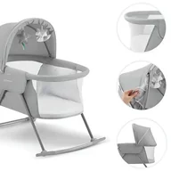 Łóżeczka i kojce - KinderKraft Łóżeczko / Kołyska LOVI - Beige 23107159 - miniaturka - grafika 1