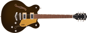 Gitary elektryczne - Gretsch G5622 Electromatic Center Block Double-Cut with V-Stoptai Laurel Fingerboard Black Gold - miniaturka - grafika 1