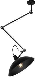 Aldex Lampa sufitowa na wysięgniku MELOS 808PL_G1, czarna, 1x60W E27 808PL_G1 - Lampy sufitowe - miniaturka - grafika 1