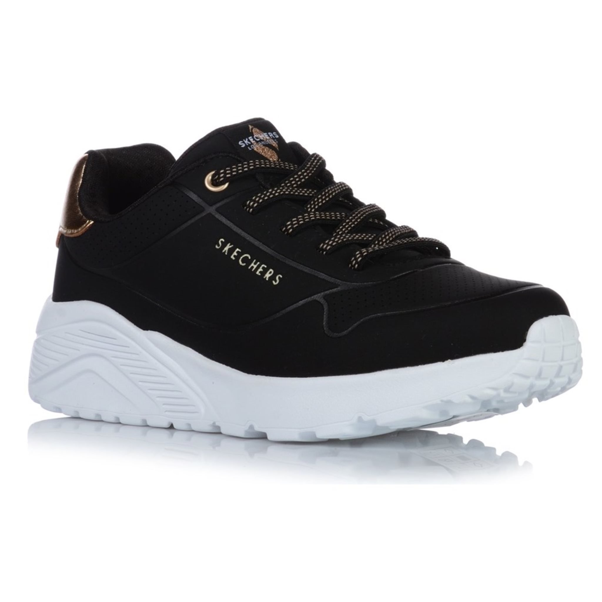 Tenisówki Skechers Model Uno Lite-metallic Mo Kolor Czarny