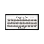 Sztuczne rzęsy i akcesoria - Luxury Lashes W Line Luxury Fluffy Kim 16 mm Nowy poziom kępek rzęs w stylu Kim K.W. - miniaturka - grafika 1