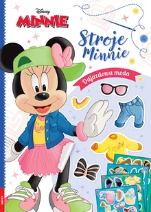Książka dla dzieci Disney Minnie Stroje Minnie ROB-9105 - Książki edukacyjne - miniaturka - grafika 2
