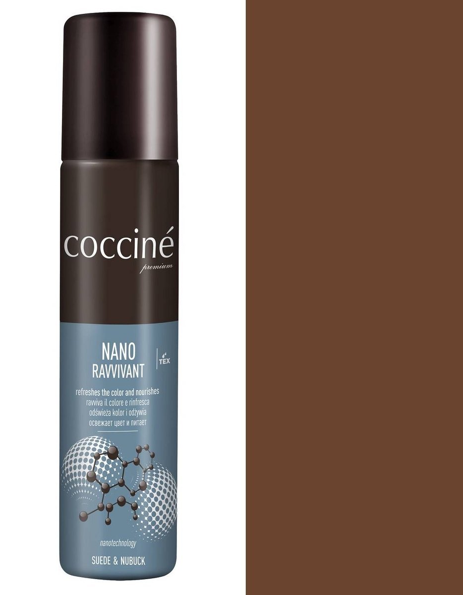 Renowator do zamszu i nubuku nano ravvivant 75 ml Brązowy 14