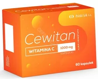 Witaminy i minerały - Polski Lek Cewitan witamina C 1000 mg 60 kapsułek - miniaturka - grafika 1