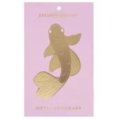 Zakładki do książek - Metalowa zakładka do książki - karp koi - miniaturka - grafika 1