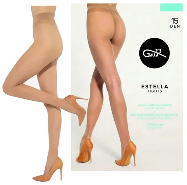 Gatta Rajstopy Damskie Estella 15 Den Beige 3-m