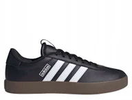 Buty sportowe męskie - Buty męskie sportowe czarne trampki samba adidas VL Court 3.0 ID6286 44 - miniaturka - grafika 1
