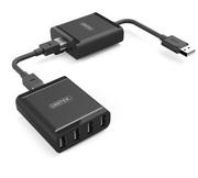 Adaptery i przejściówki - Unitek Y-2516 Przedłużacz Usb 2.0 Po Skrętce 4x Usb 101178_Y-2516 [7285219] - miniaturka - grafika 1