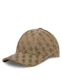 Czapki damskie - Guess Czapka z daszkiem AW5282 POL01 Brązowy - miniaturka - grafika 1