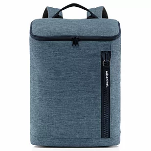 reisenthel Overnighter Backpack 41 cm komora na laptopa twist blue - Torby na laptopy - miniaturka - grafika 1