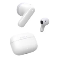 Słuchawki - Hama True Wireless Freedom Light II białe - miniaturka - grafika 1