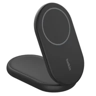 Ładowarki do telefonów - Ładowarka indukcyjna BELKIN BoostCharge WIB007HQBK Qi2 15W Czarny - miniaturka - grafika 1