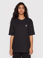 Koszulki sportowe damskie - Adidas T-Shirt Always Original Graphic HD2354 Czarny Loose Fit - miniaturka - grafika 1