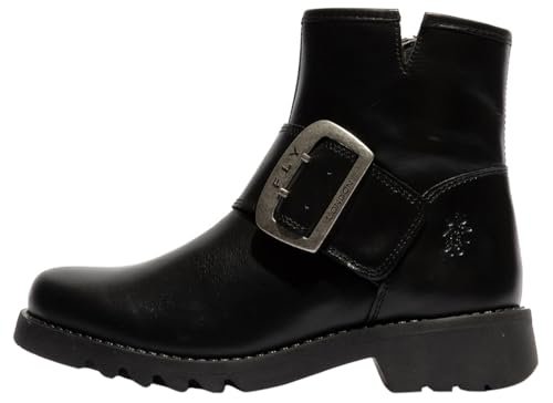 Fly London RILY991FLY Damskie botki, czarne, 39 EU, Czarny, 36 EU