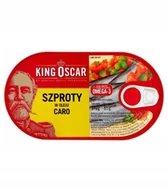Konserwy i dania rybne - KING OSCAR Szproty w oleju caro - miniaturka - grafika 1