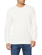 Bluzy męskie - Koton Bluza męska Basic Cotton, biały (000), L - miniaturka - grafika 1
