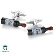 Spinki do mankietów i krawatów - Galante Spinki do mankietów Czerwone Wino SD-1574 SD-1574/263 - miniaturka - grafika 1