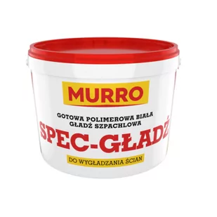 Zaprawa szpachlowa gotowa biała MURRO 17 kg - Gipsy i gładzie gipsowe - miniaturka - grafika 1