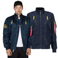 Odzież taktyczna i umundurowanie - Alpha Industries Kurtka Falcon II 156109 07 - Rep. Blue - miniaturka - grafika 1