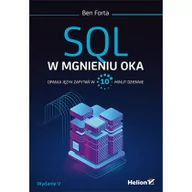 Książki o programowaniu - Helion SQL w mgnieniu oka. - miniaturka - grafika 1