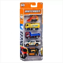 Matchbox 5-pak C1817 Mattel - Samochody i pojazdy dla dzieci - miniaturka - grafika 1