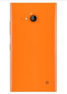 Części serwisowe do telefonów - Klapka Baterii Plecki Do Nokia Lumia 735 Pomarańczowa - miniaturka - grafika 1