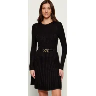 Sukienki - GUESS Sukienka z paskiem HANA - miniaturka - grafika 1