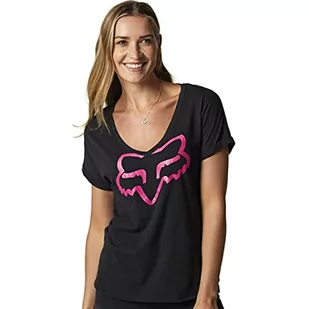 Boundary Ss Top Black/Pink - Koszulki i topy damskie - miniaturka - grafika 1