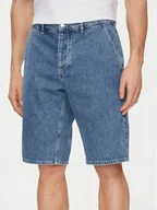 Spodenki męskie - United Colors Of Benetton Szorty jeansowe 4GDTU900Q Niebieski Regular Fit - miniaturka - grafika 1