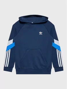 adidas Bluza HL6882 Granatowy Regular Fit - Odzież sportowa dziecięca - miniaturka - grafika 1