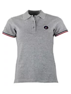 Koszulki i topy damskie - Peak Mountain Koszulka polo w kolorze szarym - miniaturka - grafika 1