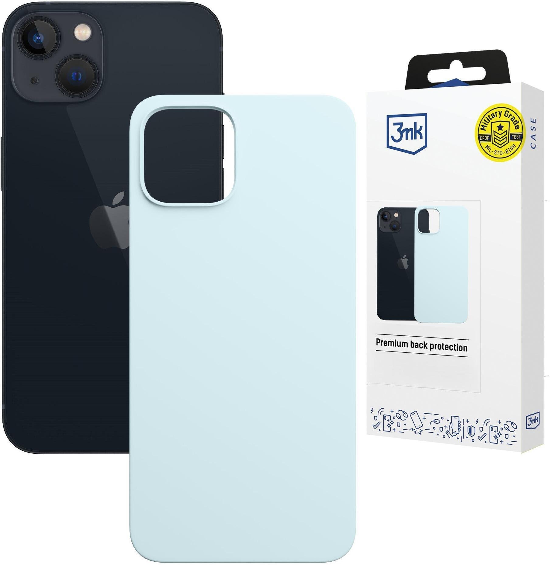 3MK Apple iPhone 14 Plus - 3mk Hardy Mellow MagCase Blue