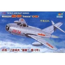 Trumpeter Mikoyan MiG17 PF Fresco MTR-02206 - Modele do sklejania - miniaturka - grafika 1
