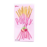 Kuchnie świata - Glico Paluszki Pocky Truskawkowe 38g - Glico 904-uniw - miniaturka - grafika 1